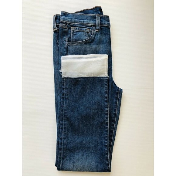 J Brand Denim Ruby High Rise Cropped Cigarette Jeans Size 25 Gossamer JB001570 - Picture 10 of 12